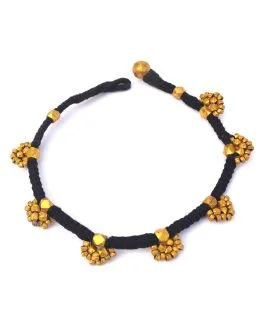 Hand made Dhokra Bunch Jhumka payal
