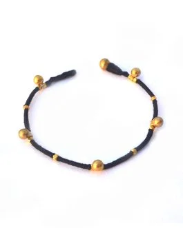 Hand made Dhokra Bunch Jhumka payal