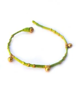 Hand made Dhokra Bunch Jhumka payal