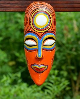 Orange Terracotta Wall Masks