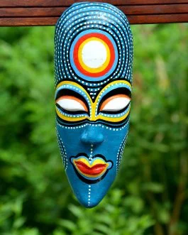 Blue Terracotta Wall Mask