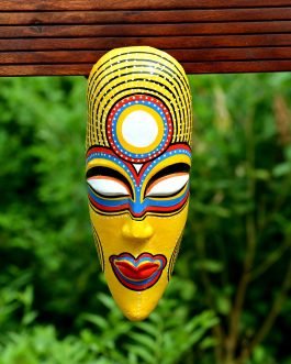 Yellow Terracotta Wall Mask