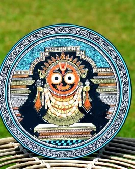 Jai Jagannath Monochrome wall plate