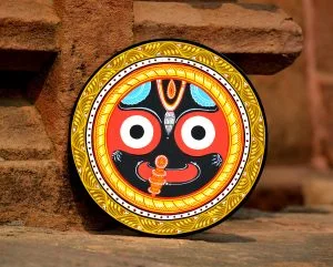 Round Face Jagannatha Wallplate
