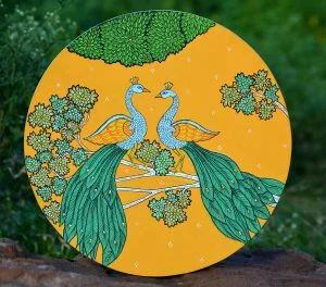 Jugala Mor Wallplate