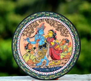 Radha krishna Rasa Wallplate