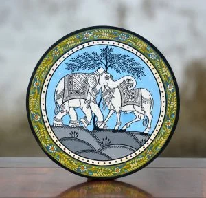 Brushbahasti wall plate