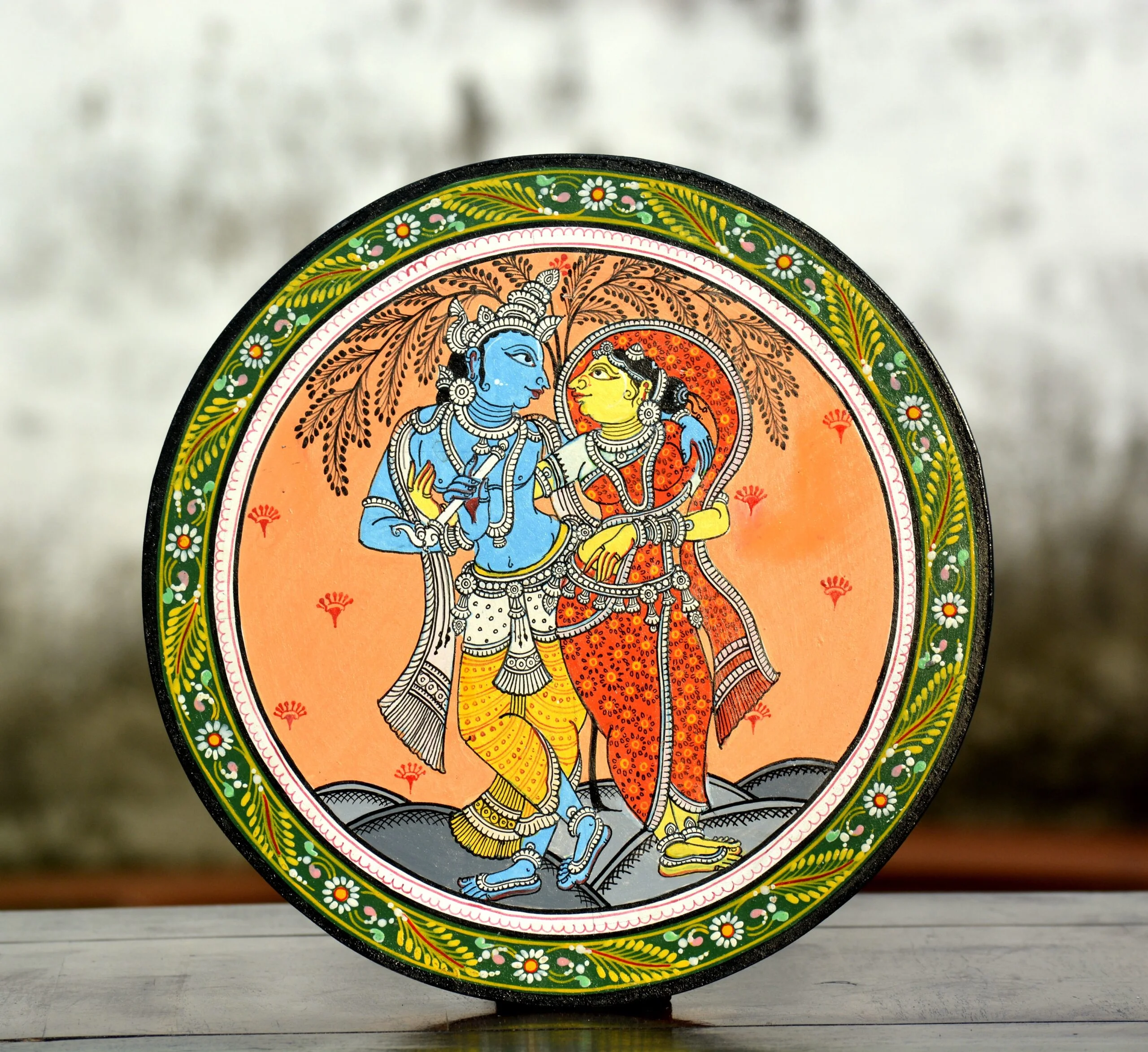 Radhe Radhe wall plate